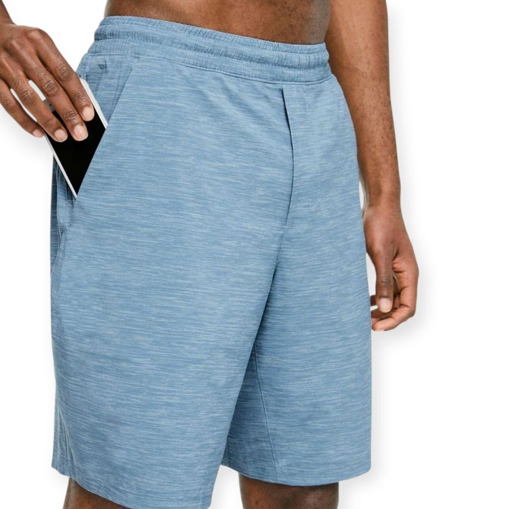 Lululemon Men's Pace Breaker Gray Athletic Sport Short 9" Stretch Size Small - Picture 4 of 16